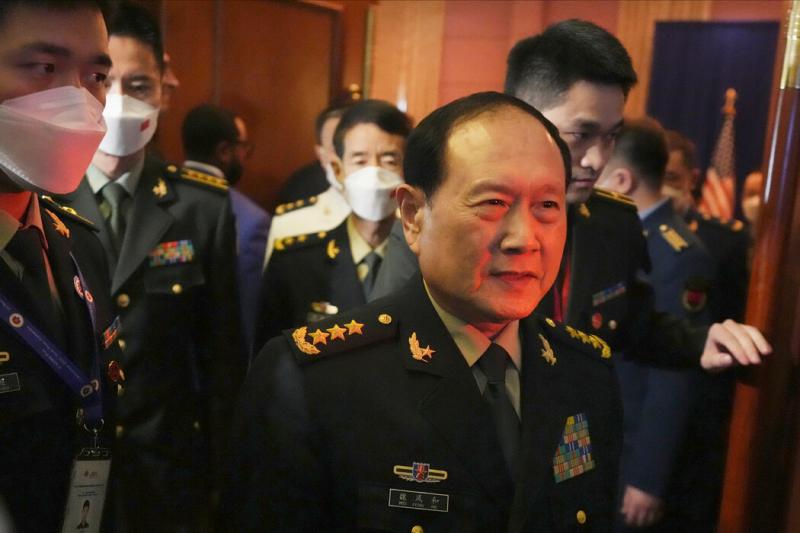 魏凤和将军2022年在柬埔寨。他曾于2018年至2023年担任中国国防部长。