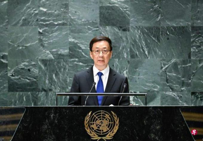 韩正:不要低估中国人民捍卫主权的强大能力