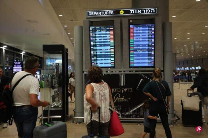 以巴冲突升级 各大航空公司取消往返特拉维夫航班