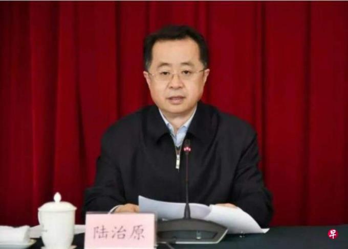 陆治原任中国民政部党组书记