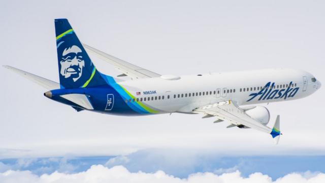 ����˹�Ӻ��չ�˾��һ��737 Max 9�ͷɻ�