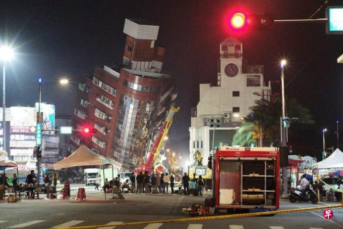 台湾余震不断共计超过300次