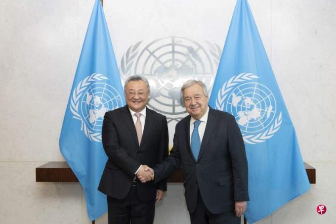傅聪履新中国常驻联合国代表