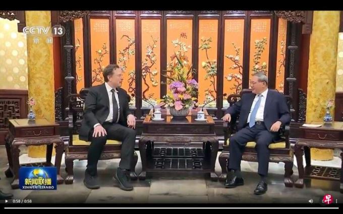 李强会见马斯克:中国超大规模市场始终向外资企业敞开