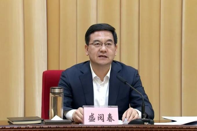 盛阅春任武汉市代市长