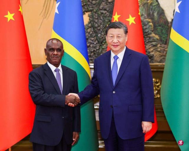 习近平会见所罗门群岛总理:中国同太平洋岛国合作是真心诚意帮助发展