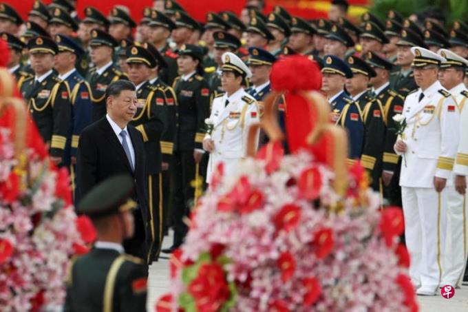 习近平等出席烈士纪念日献花篮仪式
