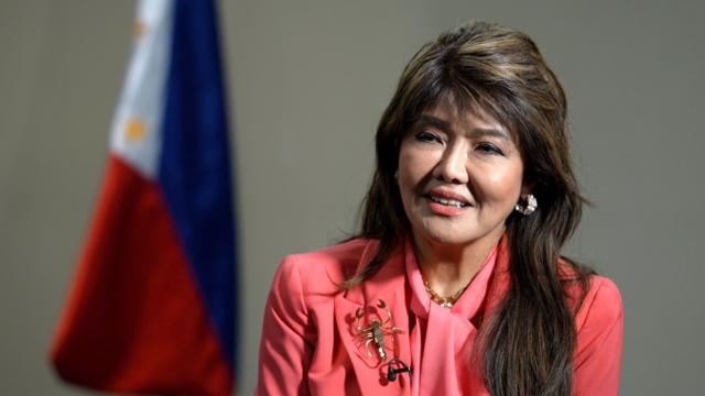 ���ס�����˹ (Imee Marcos) �ڷ��ɱ�����Ժ���� BBC �ɷ�