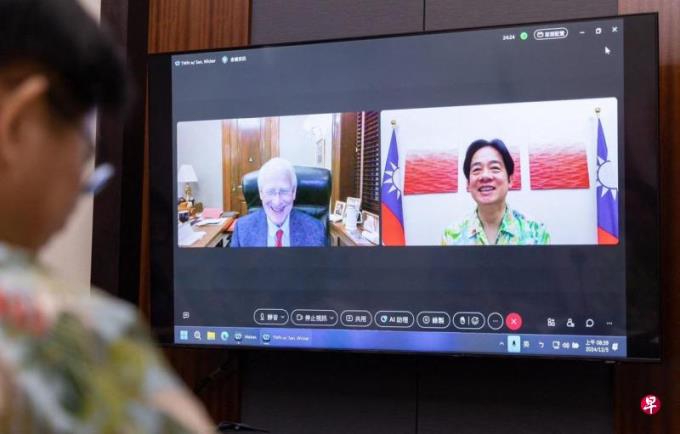 赖清德过境关岛并与美众院议长通话 中国大陆促美停止发出错误信号