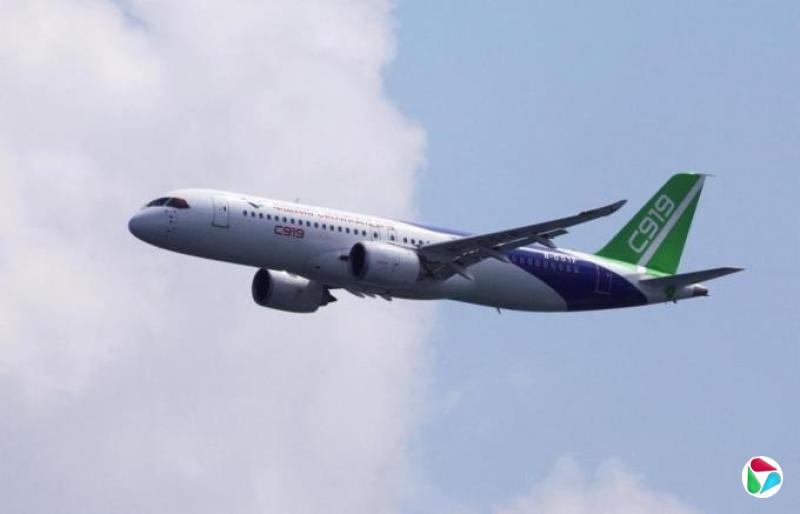 欧航空安全局:中国国产C919飞机需三至六年获认证