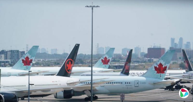 加航空服员结束罢工 部分航班仍将被取消