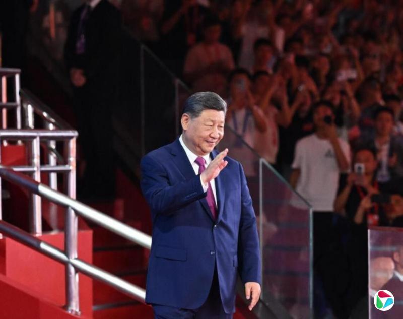 中国全国运动会开幕 习近平出席开幕式