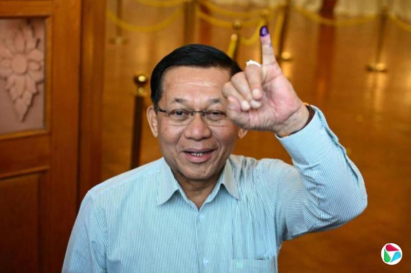 缅甸军政府首脑:大选自由公正