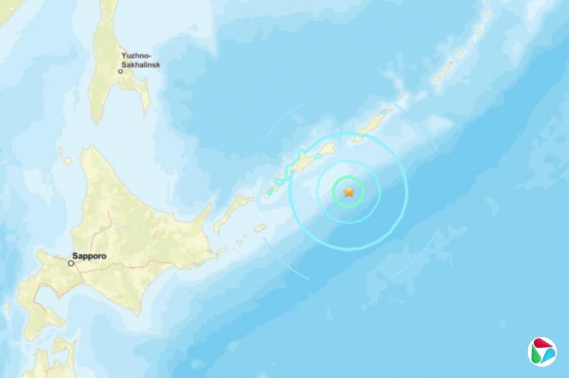 俄罗斯千岛群岛海域发生6.4级地震