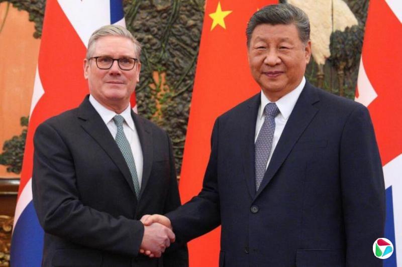 习近平会斯塔默:中英应共同倡导和践行多边主义