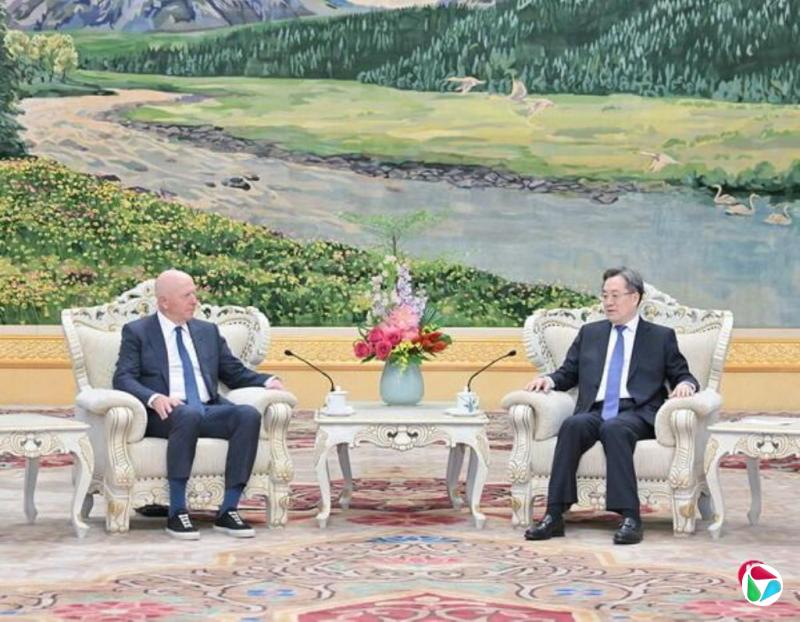 丁薛祥与高盛董事长会面:中国是世界发展稳定可靠的动力源