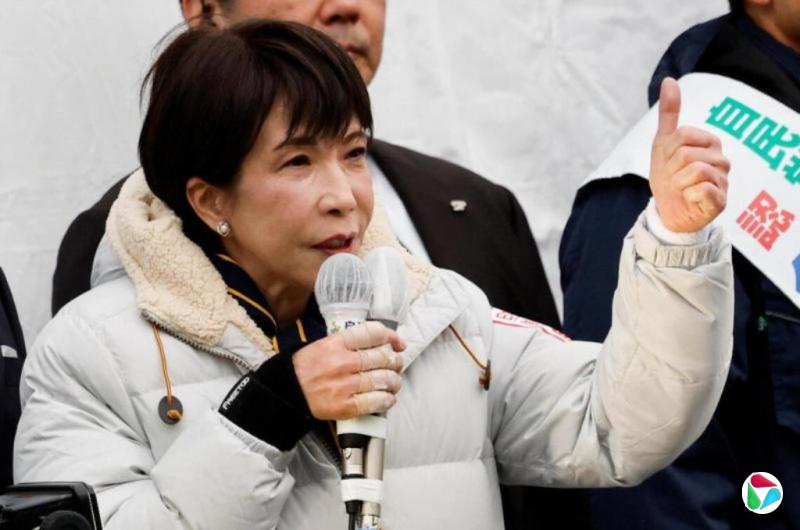 日本各政党党首在X被提及次数 高市排第一