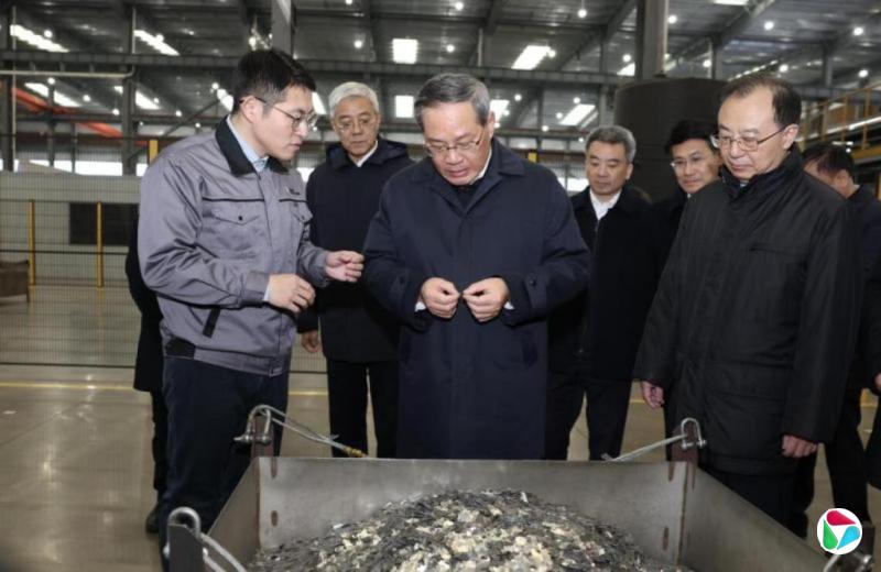 李强赴江西调研参观稀土企业 吁优化产业布局