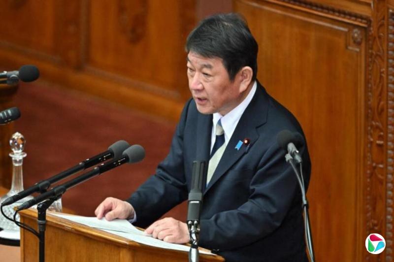 台外交部欢迎日外长强调台海和平稳定重要性