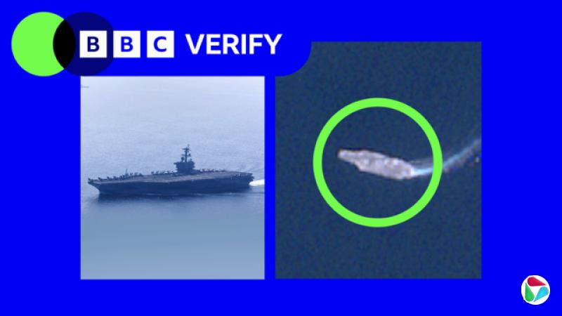 航空母舰“亚伯拉罕·林肯号”(USS Abraham Lincoln)位于伊朗附近