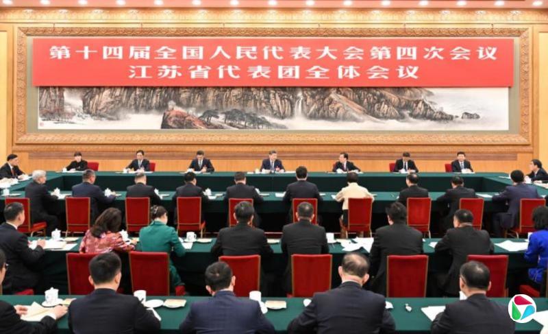 习近平参加江苏代表团审议