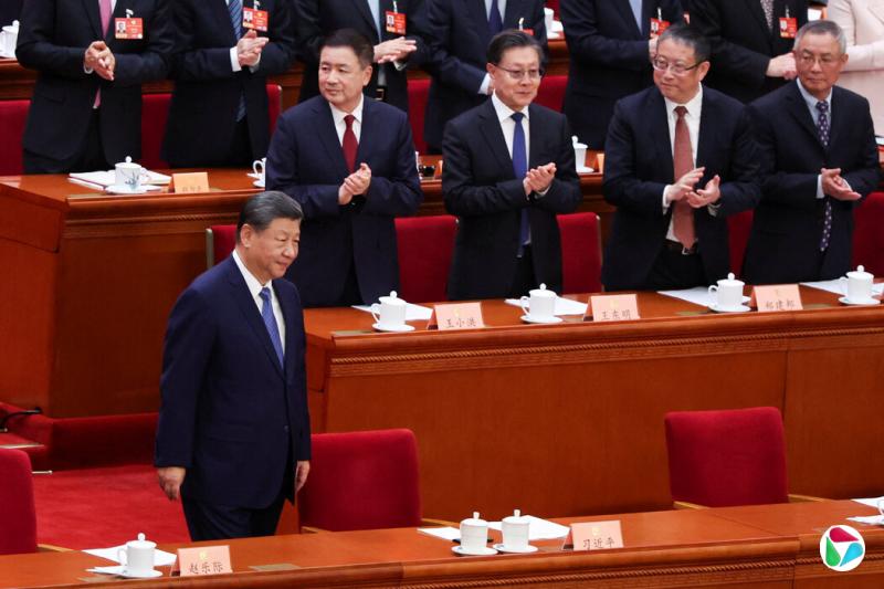 国家主席周三出席中国人民政治协商会议全国委员会第十四届委员会第一次会议开幕式。
