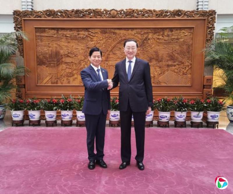 中国副外长孙卫东会见缅甸新任驻华大使