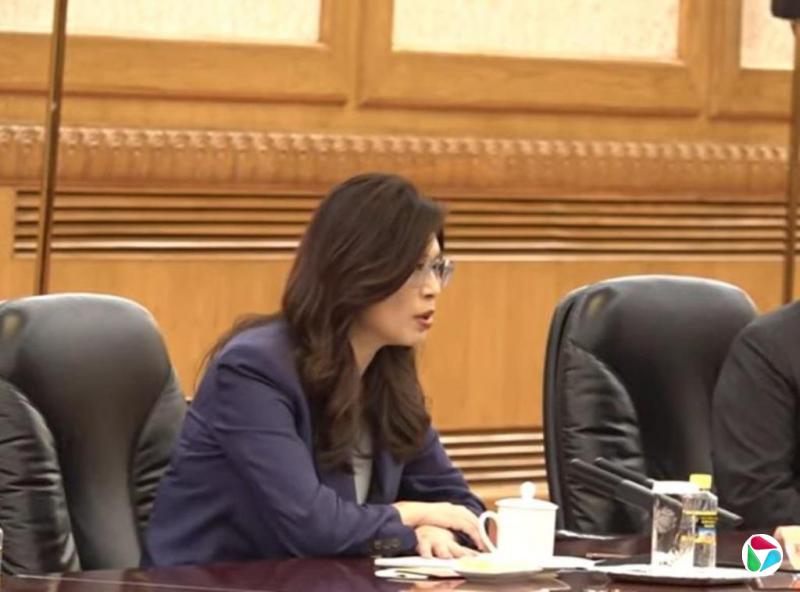 郑丽文:台海不会成为外力介入的棋盘