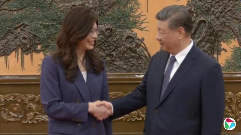 郑丽文:期待他日能以主人身份邀请习近平访台