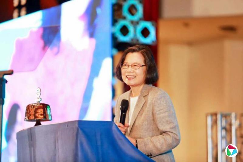蔡英文:台湾数年来历经许多挑战累积韧性