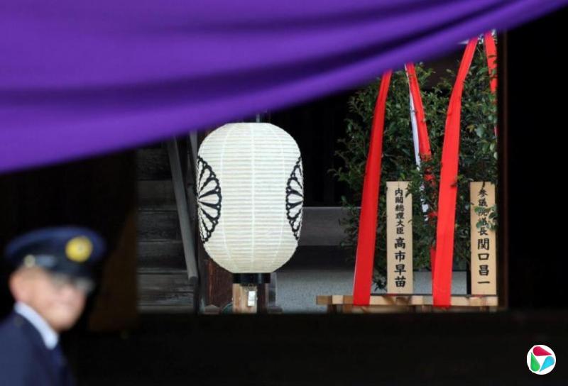 高市早苗向靖国神社供奉供品 中国军媒:挑衅必遭反噬