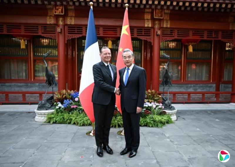 王毅:中法有责任维护国际和平稳定