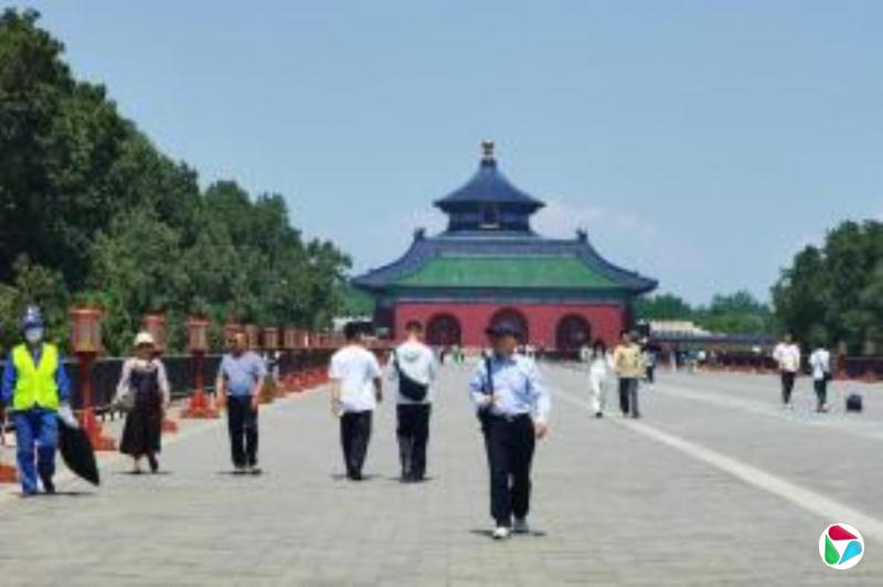特朗普即将到访 北京天坛公园安保进一步升级