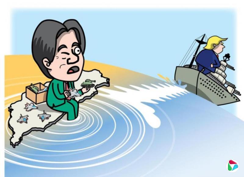 中国特稿:赖清德下半场内外交困 依靠美军保台此路不通?