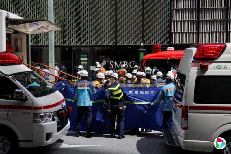 男子在东京银座购物区喷洒不明物 约20人身体不适