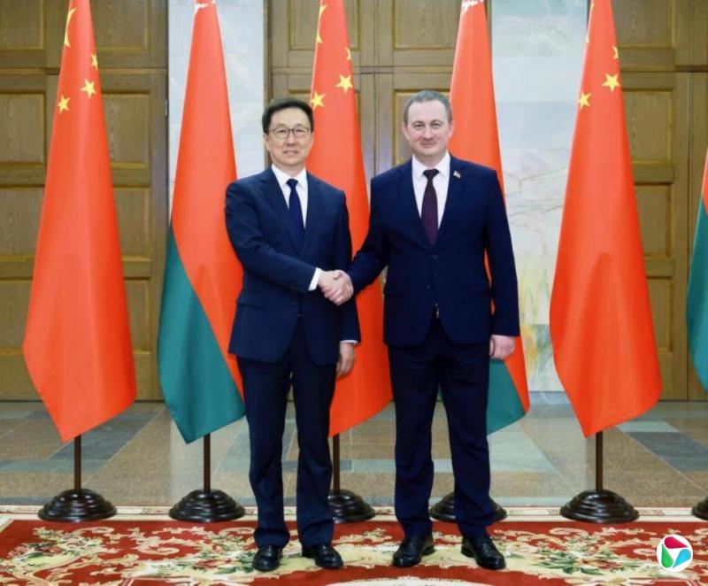 韩正:中国深化对白罗斯合作的决心坚定不移