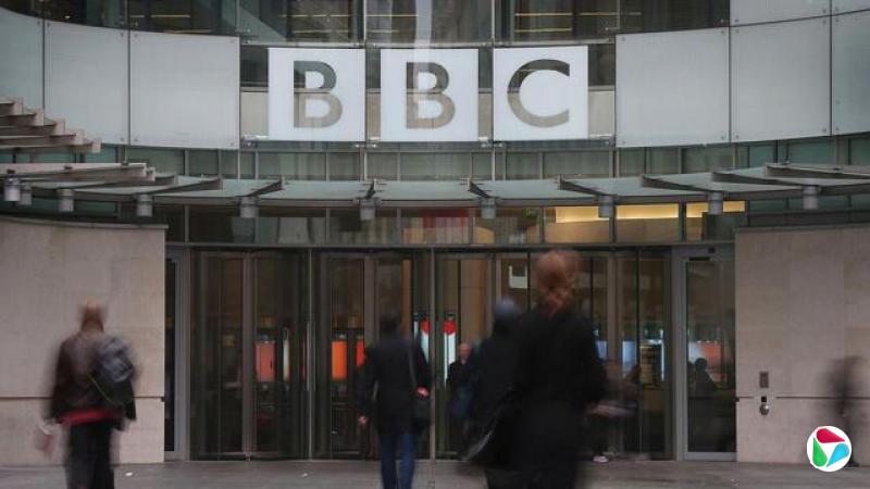BBC伦敦广播大厦正门外观