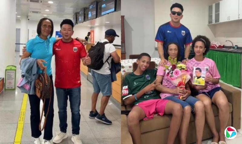 中国商人助佛得角门将母亲赴美 世界杯现场支持儿子