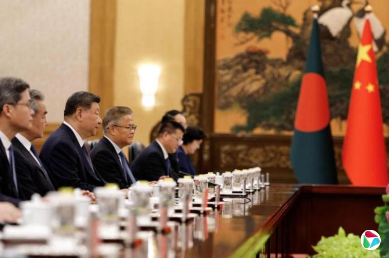 习近平会孟加拉总理:推进中缅孟经济走廊建设