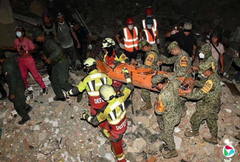 委内瑞拉地震3岁男童受困废墟六天 奇迹获救