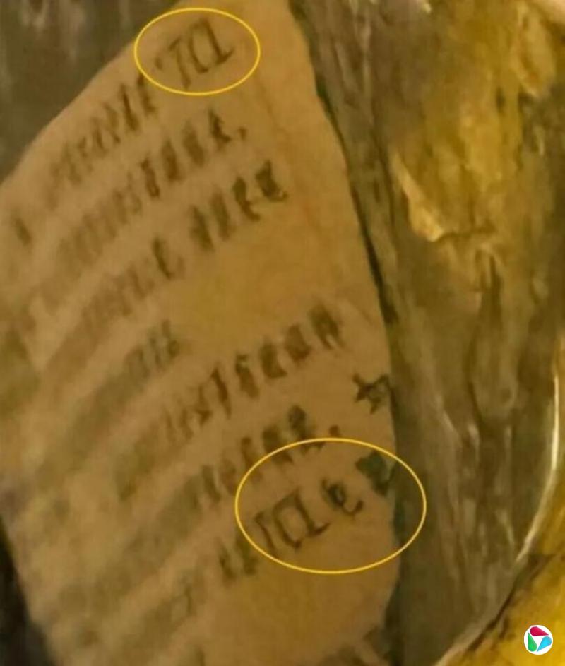 中国国家一级文物永乐款菩萨像上现TCL广告字样