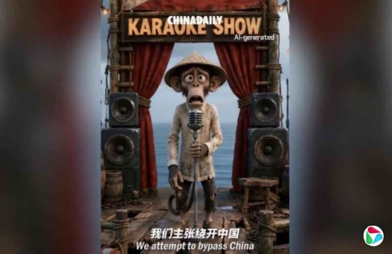 中国驻菲大使回应官媒猴子视频:政府管不了所有媒体内容