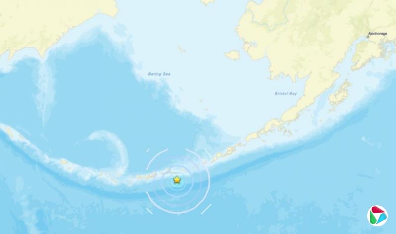 美国阿拉斯加州发生5.0级地震