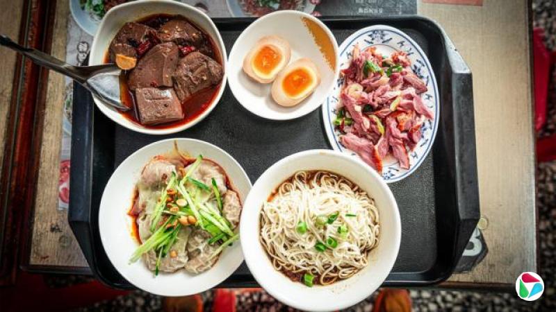 台湾料理拼盘