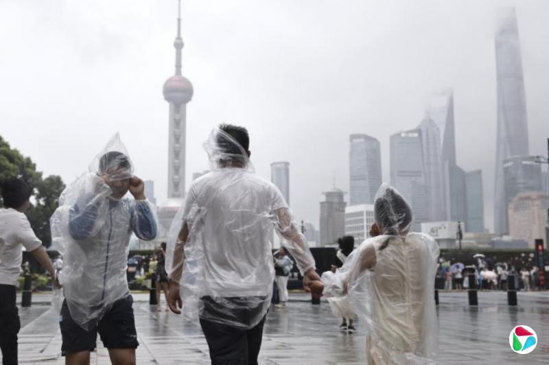 【图集】白海豚肆虐 上海转移21万人两机场取消近千航班