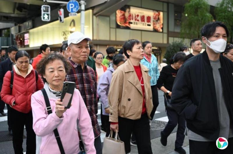 今年前七个月访日中国大陆游客数量同比降56.3%