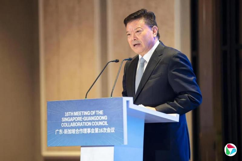 广东省长孟凡利:新粤合作潜力无限 广东企业可借新加坡协同出海