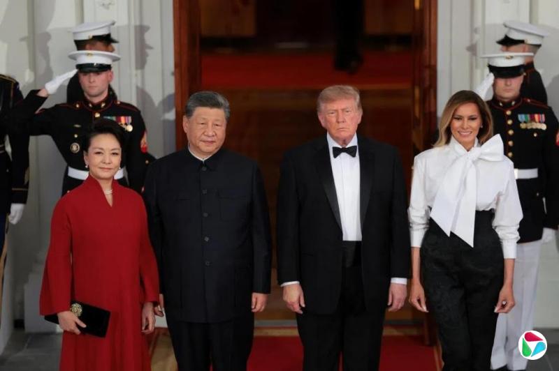 习近平夫妇已抵达白宫出席国宴