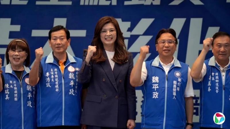 县长拒辅选 郑丽文接任国民党彰化县长参选人竞选总部主委