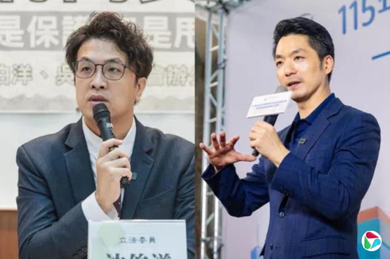蒋万安沈伯洋10月31日举行电视辩论